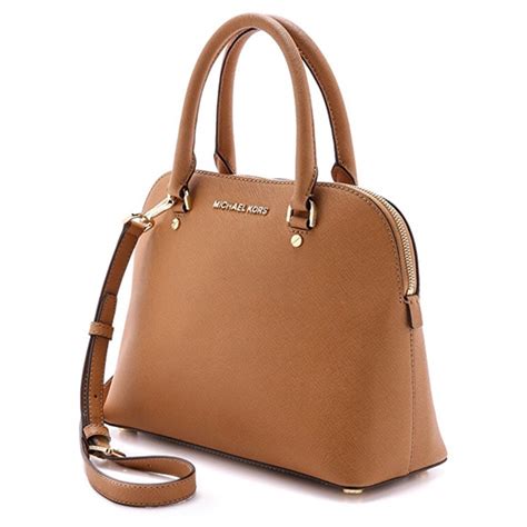 michael kors cindy dome satchel peanut|[NWOT] MICHAEL KORS — Cindy Dome Satchel in Peanut.